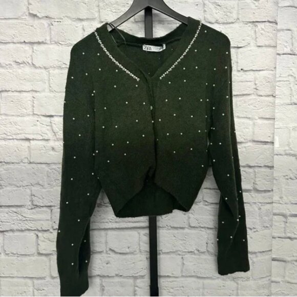NWT - Zara Detailed Sweater - Picture 1 of 3